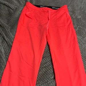 Bright Coral, greys anatomy scrubs by barco